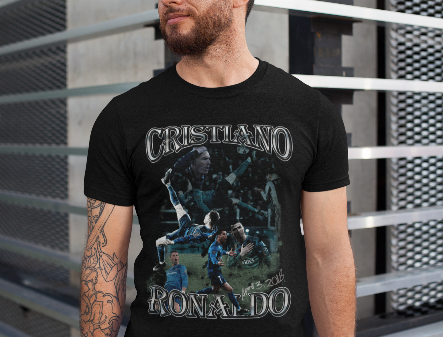 CR7 BIKE KICK TEE