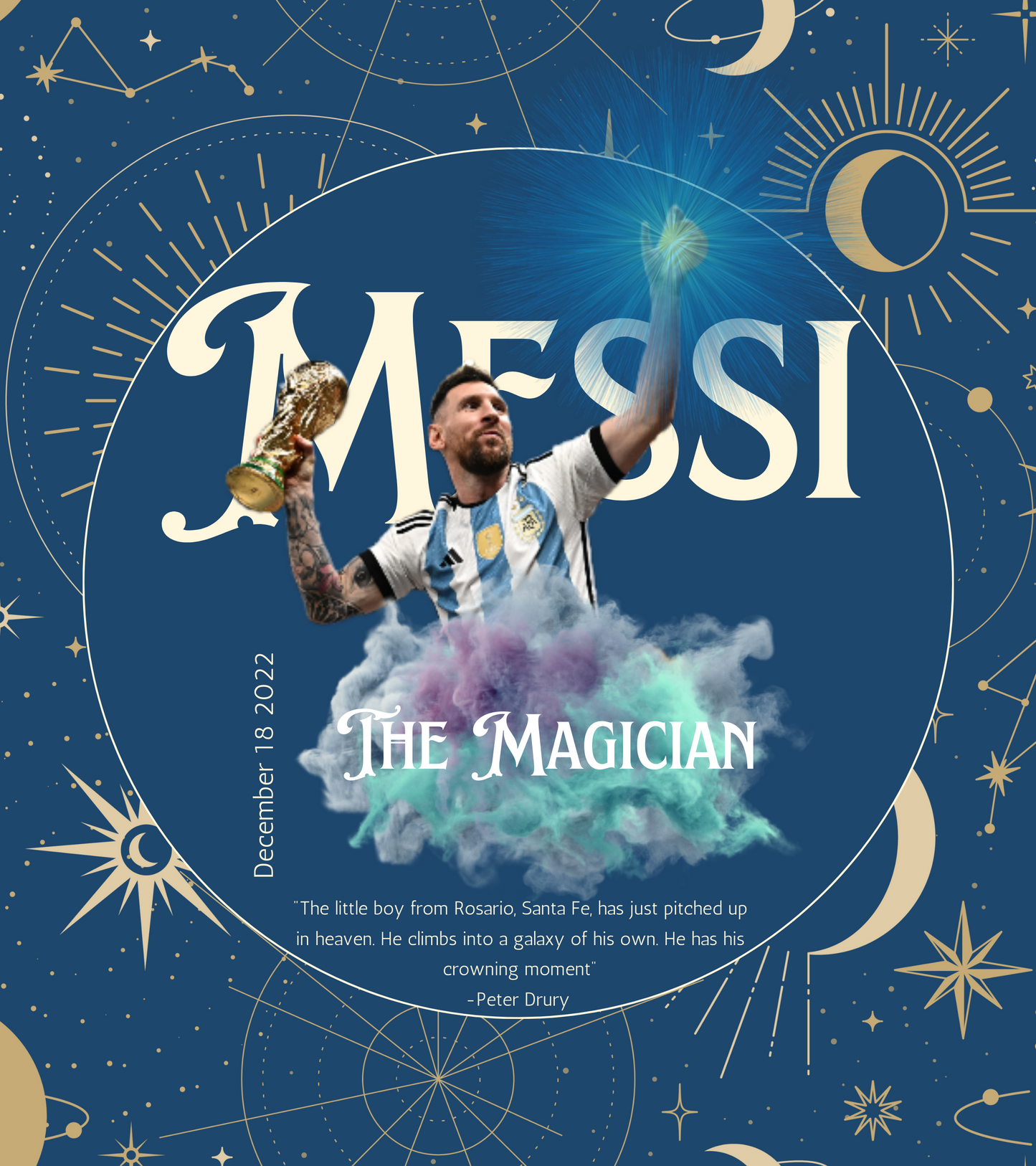 MESSI THE MAGICIAN TEE